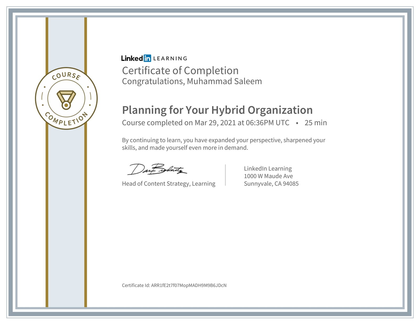 Planning