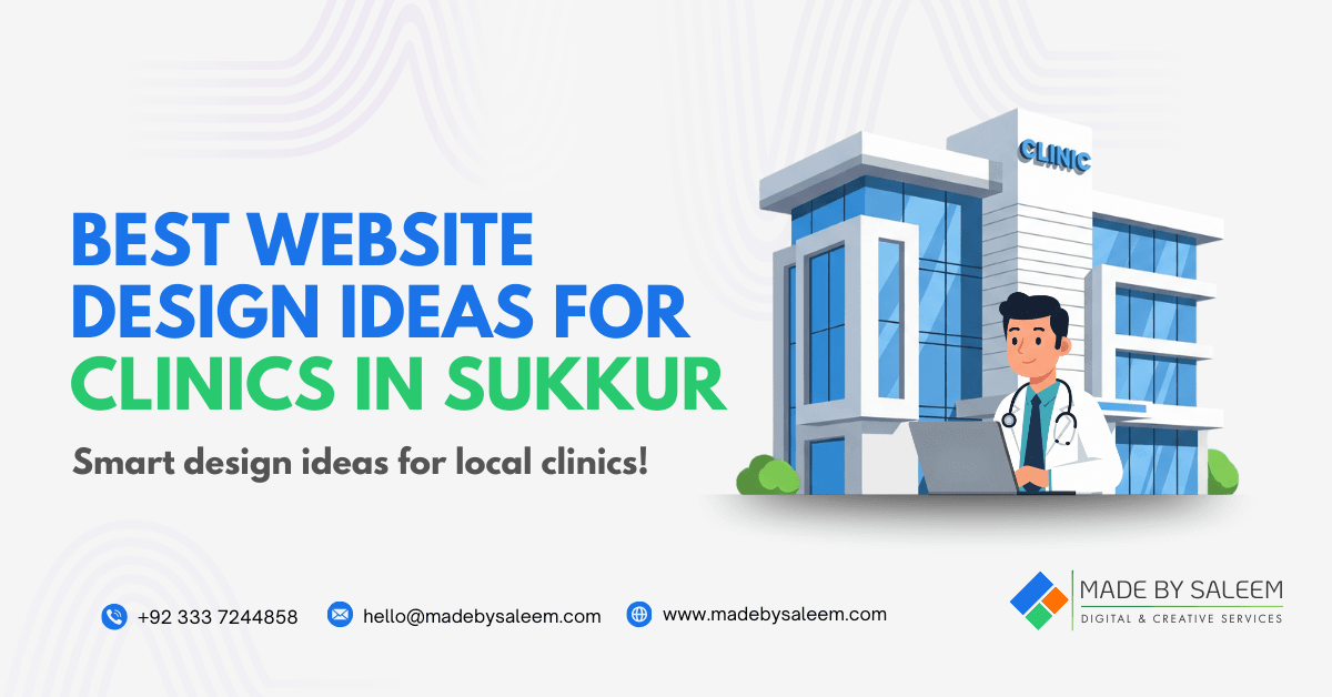 Healthcare clinic website design ideas for Sukkur doctors and hospitals