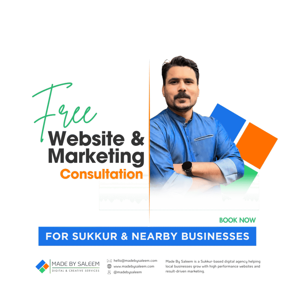 Freelance Website Designer in Sukkur – Muhammad Saleem