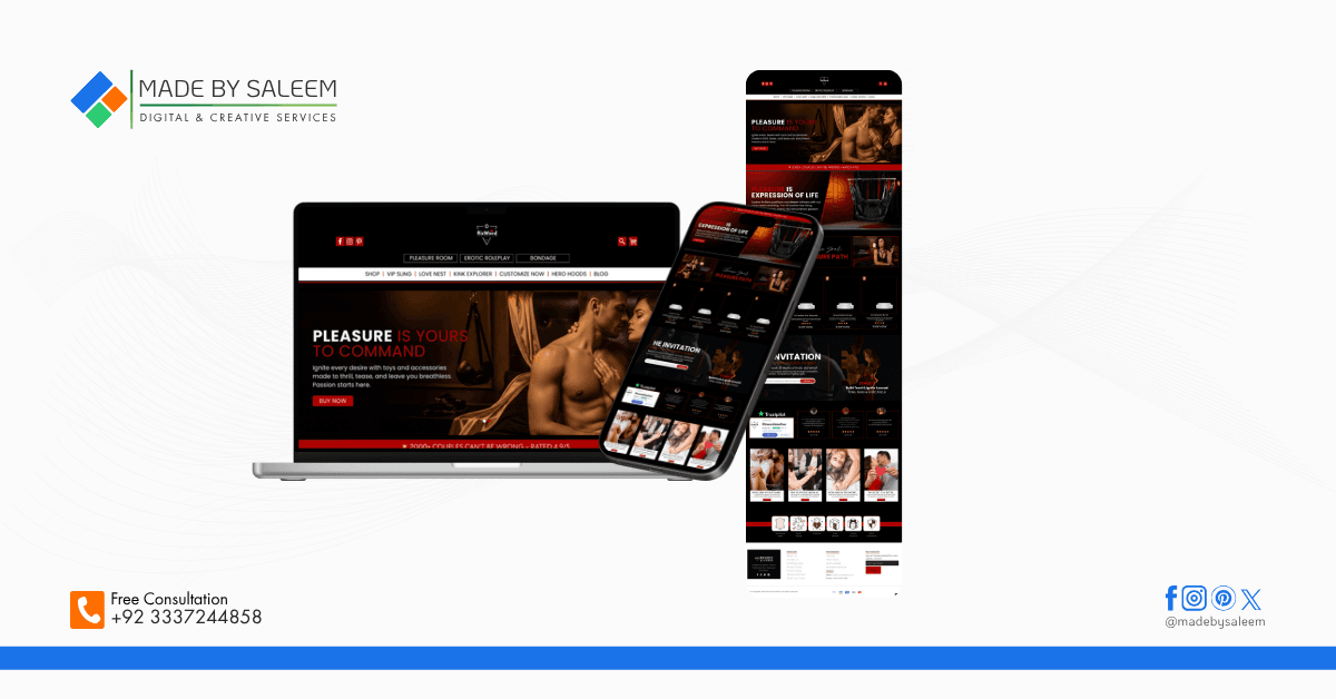 AI-enhanced landing page design with cinematic visuals and UX storytelling for RZL brand